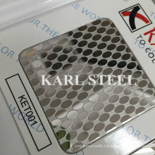 201 Stainless Steel Ket001 Etched Sheet for Decoration Materials